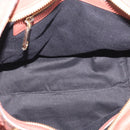 Chloe Etel Hand Bag Leather 2way Pink Gold Auth ka6785A-22