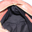 Chloe Etel Hand Bag Leather 2way Pink Gold Auth ka6785A-23
