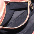 Chloe Etel Hand Bag Leather 2way Pink Gold Auth ka6785A-26