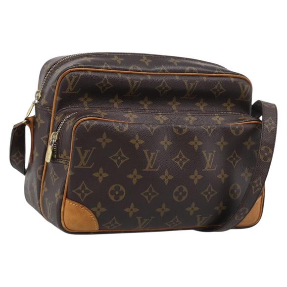 LOUIS VUITTON Monogram Nile Shoulder Bag M45244 LV Auth ka6786A