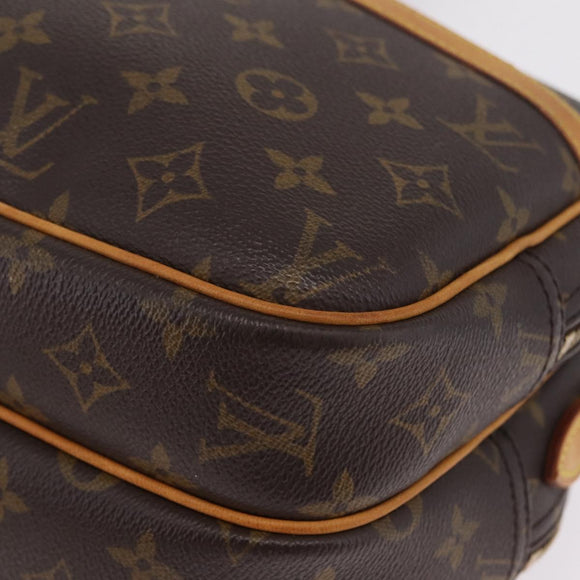 LOUIS VUITTON Monogram Reporter PM Shoulder Bag M45254 LV Auth ka6787