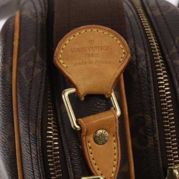LOUIS VUITTON Monogram Reporter PM Shoulder Bag M45254 LV Auth ka6787