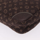 LOUIS VUITTON Monogram Mini Lin Danube Shoulder Bag Ebene M95228 LV Auth ka6789A-12