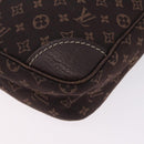 LOUIS VUITTON Monogram Mini Lin Danube Shoulder Bag Ebene M95228 LV Auth ka6789A-15