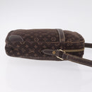 LOUIS VUITTON Monogram Mini Lin Danube Shoulder Bag Ebene M95228 LV Auth ka6789A-4