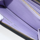 LOUIS VUITTON Monogram Multicolor Zippy Wallet Wallet Black M60243 Auth ka679-16