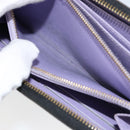 LOUIS VUITTON Monogram Multicolor Zippy Wallet Wallet Black M60243 Auth ka679-18