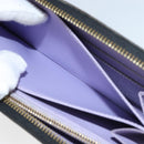 LOUIS VUITTON Monogram Multicolor Zippy Wallet Wallet Black M60243 Auth ka679-20