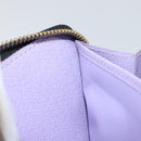 LOUIS VUITTON Monogram Multicolor Zippy Wallet Wallet Black M60243 Auth ka679-22