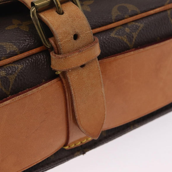 LOUIS VUITTON Monogram Cartouchiere MM Shoulder Bag M51253 LV Auth ka6790