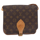 LOUIS VUITTON Monogram Cartouchiere MM Shoulder Bag M51253 LV Auth ka6790-2