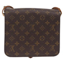 LOUIS VUITTON Monogram Cartouchiere MM Shoulder Bag M51253 LV Auth ka6790-3