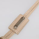 CELINE Bittersweet Tote Bag Leather Beige Silver Auth ka6791A-9