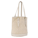 LOUIS VUITTON Monogram Mini Lin Bucket PM Shoulder Bag Dunne M95316 Auth ka6792-1