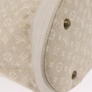 LOUIS VUITTON Monogram Mini Lin Bucket PM Shoulder Bag Dunne M95316 Auth ka6792-14