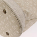 LOUIS VUITTON Monogram Mini Lin Bucket PM Shoulder Bag Dunne M95316 Auth ka6792-17