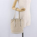 LOUIS VUITTON Monogram Mini Lin Bucket PM Shoulder Bag Dunne M95316 Auth ka6792-26