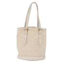 LOUIS VUITTON Monogram Mini Lin Bucket PM Shoulder Bag Dunne M95316 Auth ka6792-3