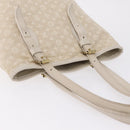 LOUIS VUITTON Monogram Mini Lin Bucket PM Shoulder Bag Dunne M95316 Auth ka6792-6
