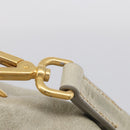 PRADA Hand Bag Leather 2way Beige Gold Auth ka6793A-20