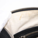GUCCI Interlocking Shoulder Bag Leather Black Silver 322059 Auth ka6794V-21