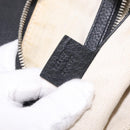 GUCCI Interlocking Shoulder Bag Leather Black Silver 322059 Auth ka6794V-26