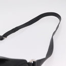 GUCCI Interlocking Shoulder Bag Leather Black Silver 322059 Auth ka6794V-8