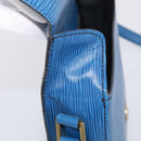 LOUIS VUITTON Epi Saint Cloud GM Shoulder Bag Toledo Blue M52195 LV Auth ka6795-16