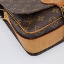 LOUIS VUITTON Monogram Cartouchiere MM Shoulder Bag M51253 LV Auth ka6796-11