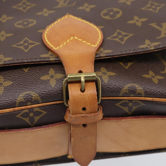 LOUIS VUITTON Monogram Cartouchiere MM Shoulder Bag M51253 LV Auth ka6796