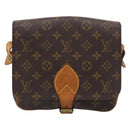 LOUIS VUITTON Monogram Cartouchiere MM Shoulder Bag M51253 LV Auth ka6796-2