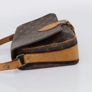 LOUIS VUITTON Monogram Cartouchiere MM Shoulder Bag M51253 LV Auth ka6796-4