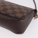 LOUIS VUITTON Damier Ebene Trousse Makeup Pouch N51982 LV Auth ka6799-12
