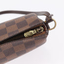 LOUIS VUITTON Damier Ebene Trousse Makeup Pouch N51982 LV Auth ka6799-16