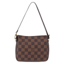 LOUIS VUITTON Damier Ebene Trousse Makeup Pouch N51982 LV Auth ka6799-3