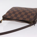 LOUIS VUITTON Damier Ebene Trousse Makeup Pouch N51982 LV Auth ka6799-7