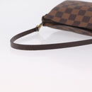 LOUIS VUITTON Damier Ebene Trousse Makeup Pouch N51982 LV Auth ka6799-8