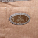 FENDI Celeria Shoulder Bag Leather Silver 8BT147 Auth ka6802A-20