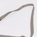 FENDI Celeria Shoulder Bag Leather Silver 8BT147 Auth ka6802A-9