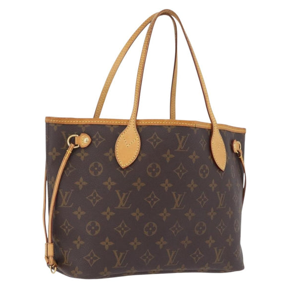 LOUIS VUITTON Monogram Neverfull PM Tote Bag M40155 LV Auth ka6803A