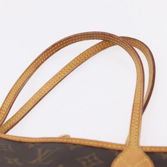 LOUIS VUITTON Monogram Neverfull PM Tote Bag M40155 LV Auth ka6803A