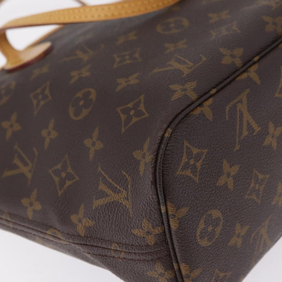 LOUIS VUITTON Monogram Neverfull PM Tote Bag M40155 LV Auth ka6803A