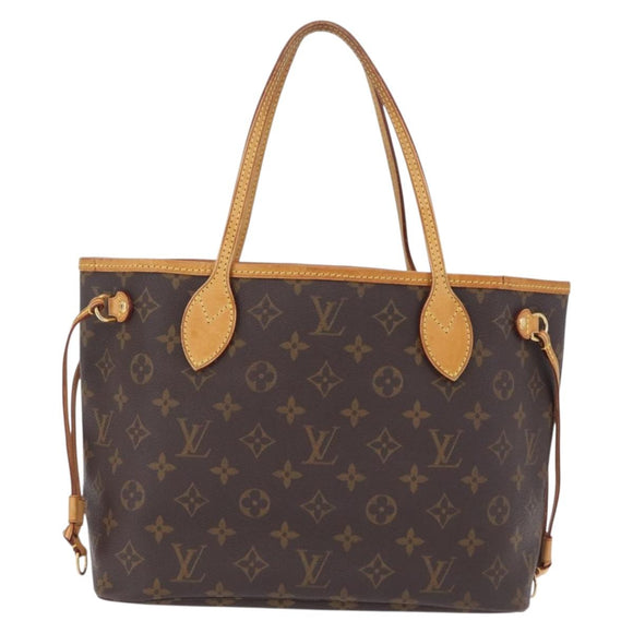 LOUIS VUITTON Monogram Neverfull PM Tote Bag M40155 LV Auth ka6803A