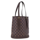 LOUIS VUITTON Damier Ebene Marais Shoulder Bag N42240 LV Auth ka6804-1