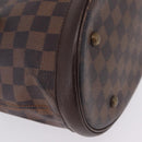 LOUIS VUITTON Damier Ebene Marais Shoulder Bag N42240 LV Auth ka6804-13