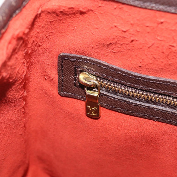 LOUIS VUITTON Damier Ebene Marais Shoulder Bag N42240 LV Auth ka6804