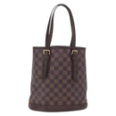 LOUIS VUITTON Damier Ebene Marais Shoulder Bag N42240 LV Auth ka6804-3