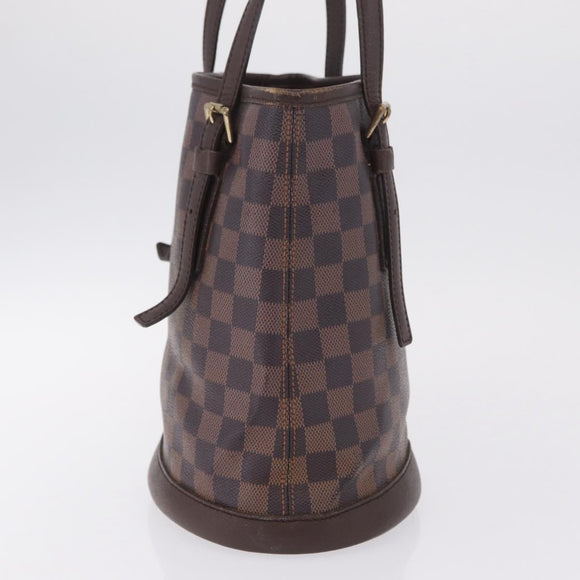 LOUIS VUITTON Damier Ebene Marais Shoulder Bag N42240 LV Auth ka6804