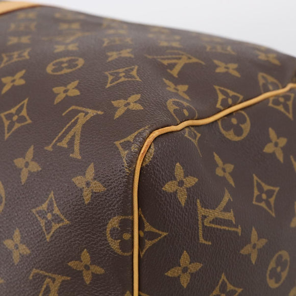 LOUIS VUITTON Monogram Keepall 55 Boston Bag M41424 LV Auth ka6805V