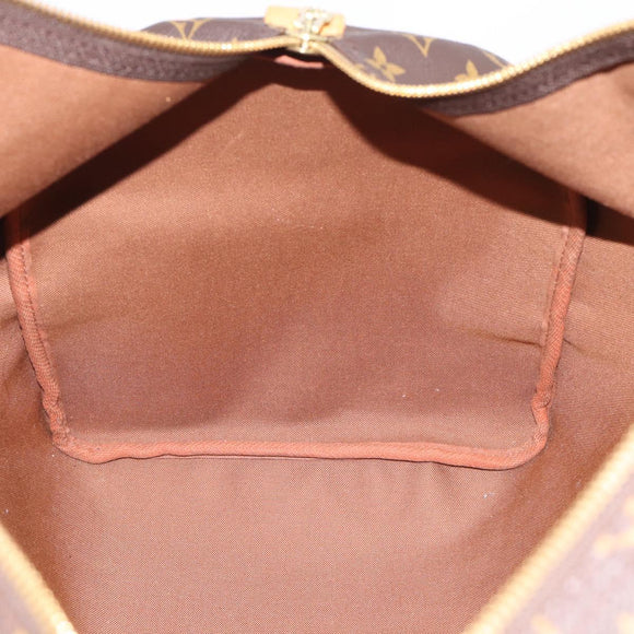 LOUIS VUITTON Monogram Keepall 55 Boston Bag M41424 LV Auth ka6805V